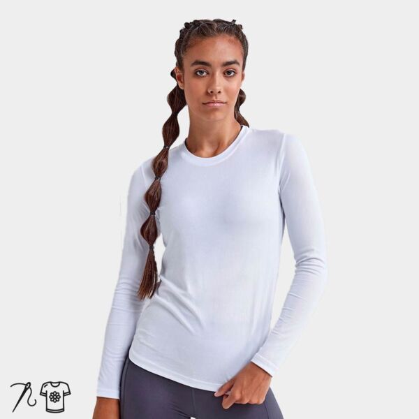 Women's TriDri® long sleeve performance t-shirt Thumbnail