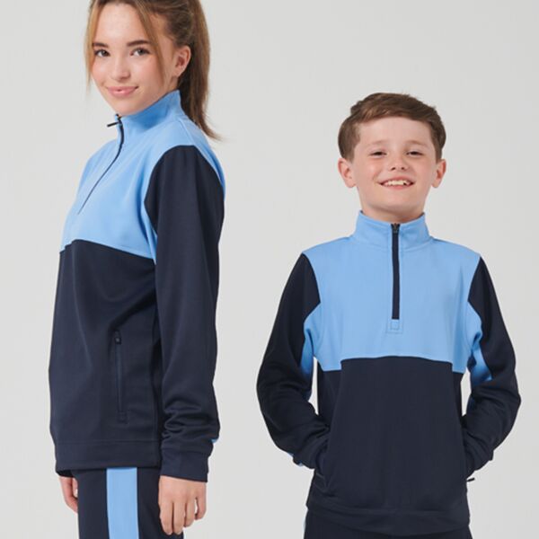 Finden and Hales Kids 1/4 Zip Tracksuit Top Thumbnail