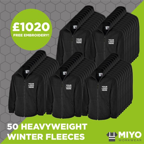 50 x Heavyweight Fleece Bundle Thumbnail