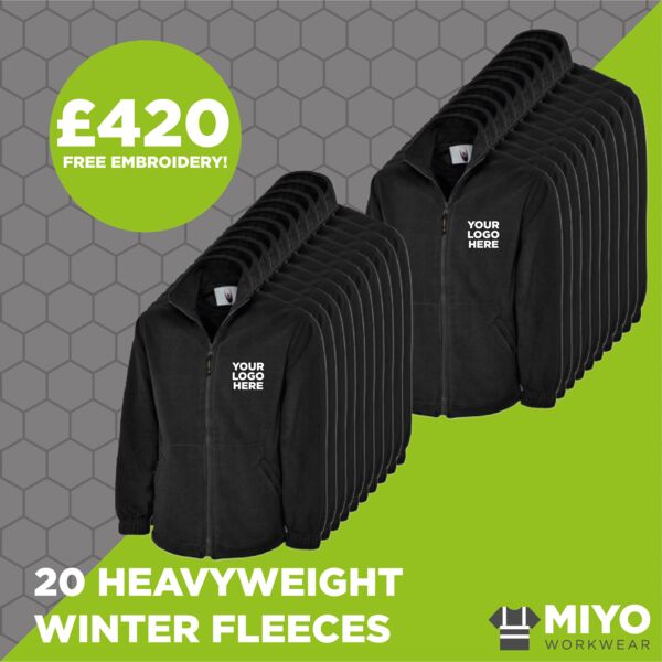 20 x Heavyweight Fleece Bundle Thumbnail