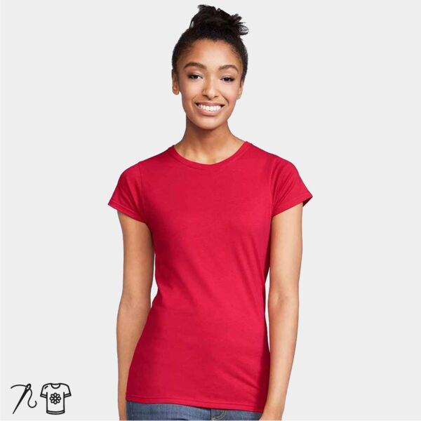 SoftStyle® Ladies Fitted Ringspun T-Shirt Thumbnail